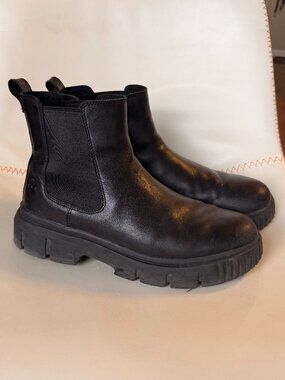 Timberland Black Leather Boots